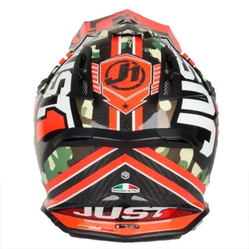 Just1 J12 Carbon MX Kombat Red