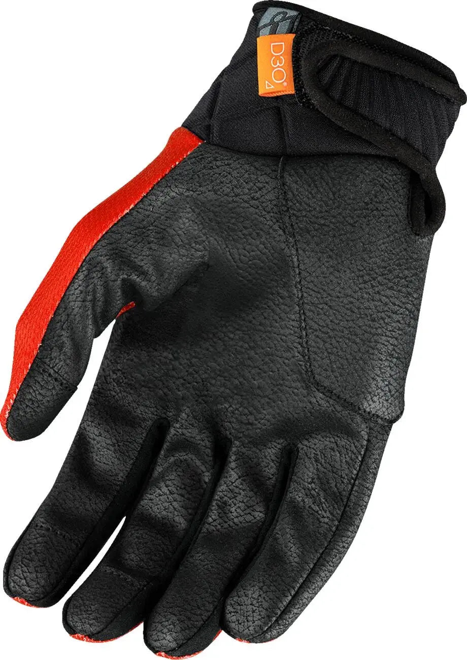 Icon Anthem 3 Textile Gloves Black / Red - FREE UK Shipping, FREE 365 Day Returns | Moto Central