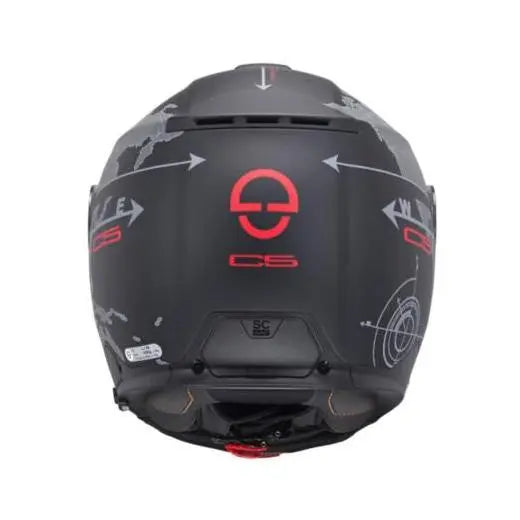 Schuberth C5 Globe Black - FREE UK Shipping, FREE 365 Day Returns | Moto Central