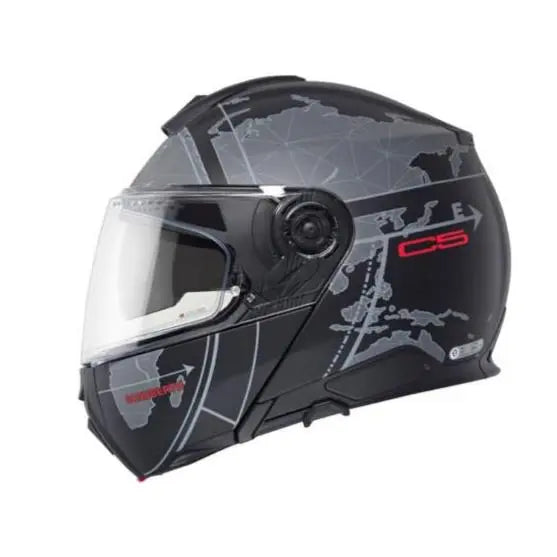 Schuberth C5 Globe Black - FREE UK Shipping, FREE 365 Day Returns | Moto Central