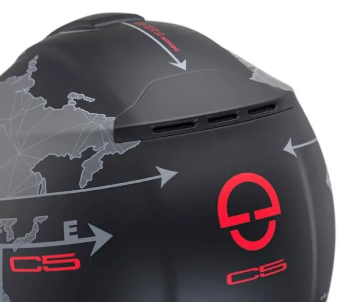 Schuberth C5 Globe Black - FREE UK Shipping, FREE 365 Day Returns | Moto Central