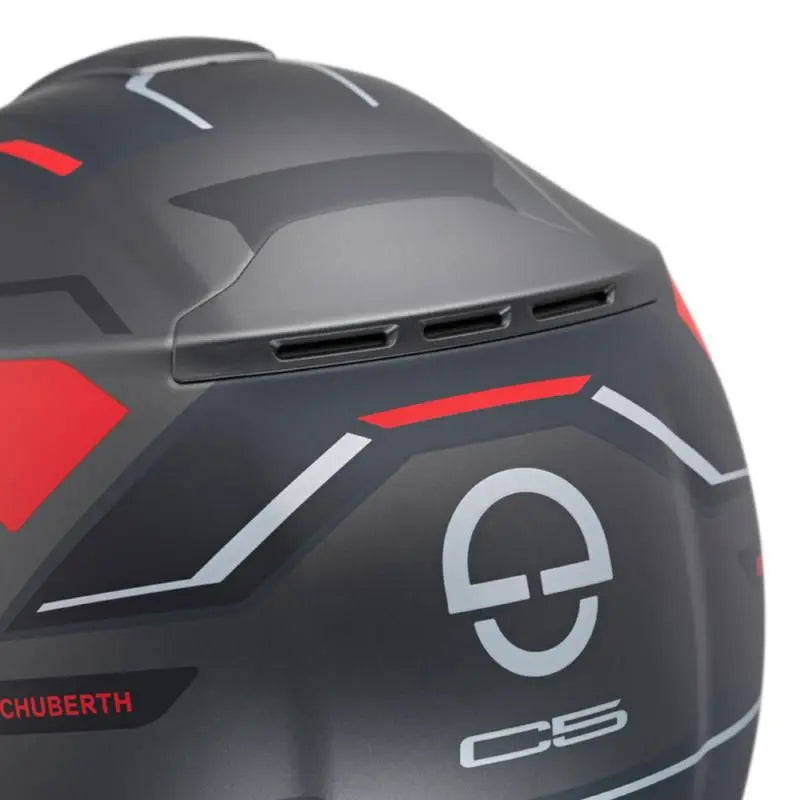 Schuberth C5 Omega Anthracite - FREE UK Shipping, FREE 365 Day Returns | Moto Central