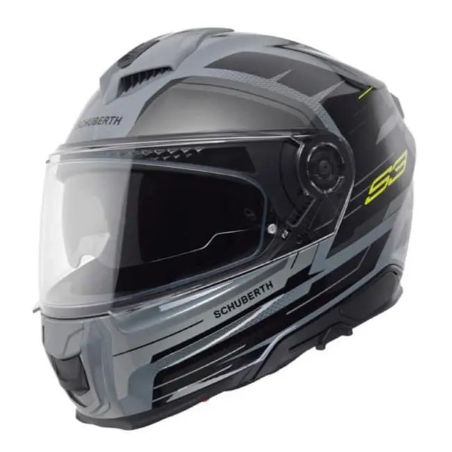 Schuberth S3 Apex Grey  - FREE UK Shipping, FREE 365 Day Returns | Moto Central