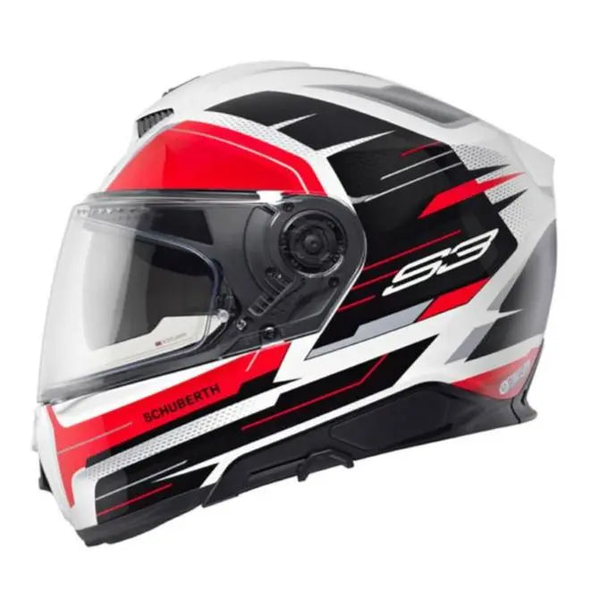 Schuberth S3 Apex WhiteĀ - FREE UK Shipping, FREE 365 Day Returns | Moto Central