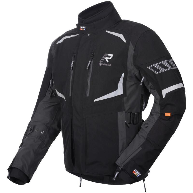 Rukka R-Viss Textile Jacket Black - FREE UK Shipping, FREE 365 Day Returns | Moto Central