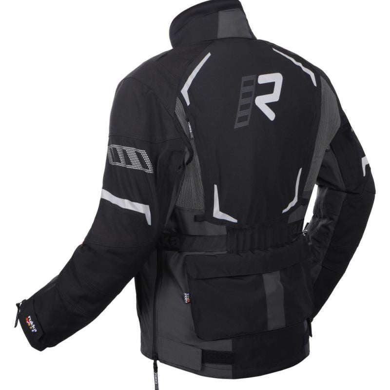 Rukka R-Viss Textile Jacket Black - FREE UK Shipping, FREE 365 Day Returns | Moto Central