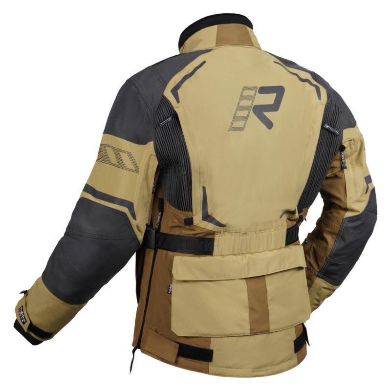 Rukka R-Viss Textile Jacket Sand - FREE UK Shipping, FREE 365 Day Returns | Moto Central