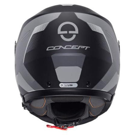 Schuberth Concept Tracer Anthracite rear view