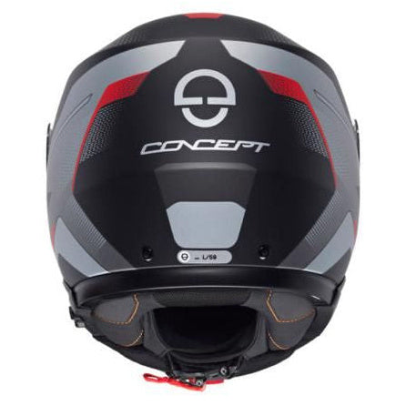 Schuberth Concept Tracer Red rear view