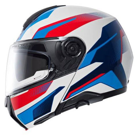 Schuberth Concept Tracer Blue helmet, right-side profile