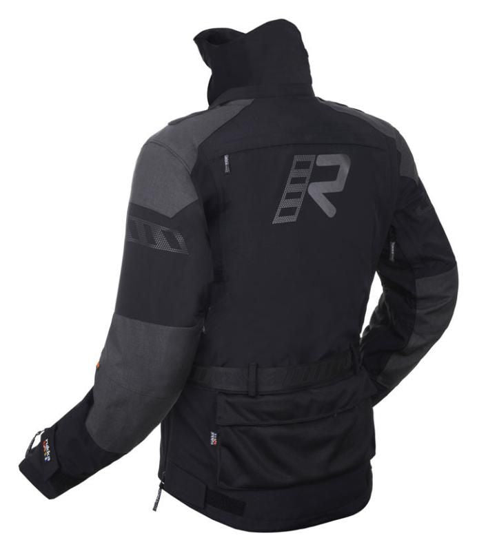 Rukka Explore-R 2.0 Textile Jacket Black / Grey FREE UK Delivery, FREE 365 Day Returns ; Moto Central