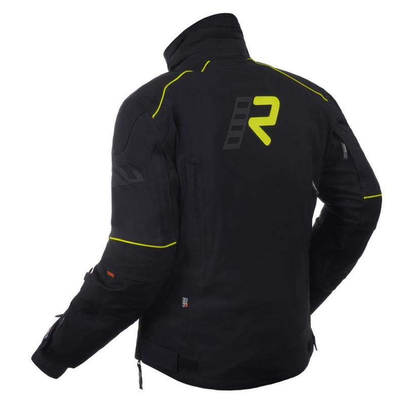 Rukka Nivala 3.0 Textile Jacket Black / Yellow FREE UK Delivery, FREE 365 Day Returns ; Moto Central