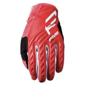 Five MXF3 Evo Textile Gloves Red FREE UK Delivery, FREE 365 Day Returns ; Moto Central
