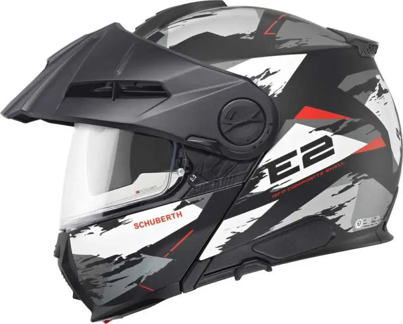 Schuberth E2 Trail Grey FREE UK Delivery, FREE 365 Day Returns | Moto Central