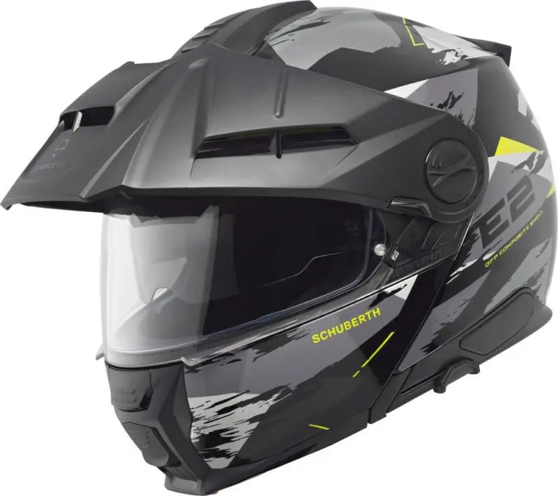 Schuberth E2 Trail Yellow FREE UK Delivery, FREE 365 Day Returns | Moto Central