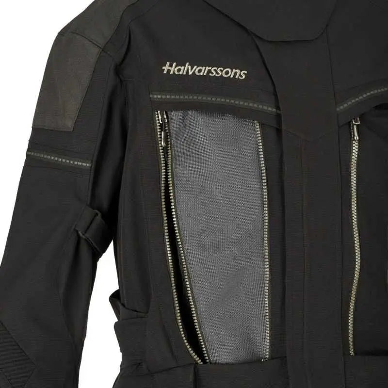 Halvarssons Mora V2 Textile Jacket Black FREE UK Delivery, FREE 365 Day Returns | Moto Central