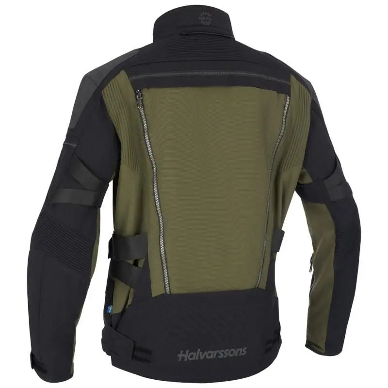 Halvarssons Mora V2 Textile Jacket Olive FREE UK Delivery, FREE 365 Day Returns | Moto Central