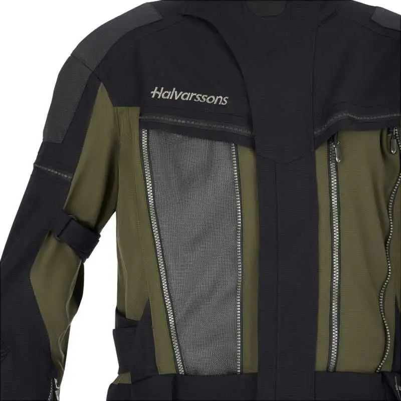 Halvarssons Mora V2 Textile Jacket Olive FREE UK Delivery, FREE 365 Day Returns | Moto Central