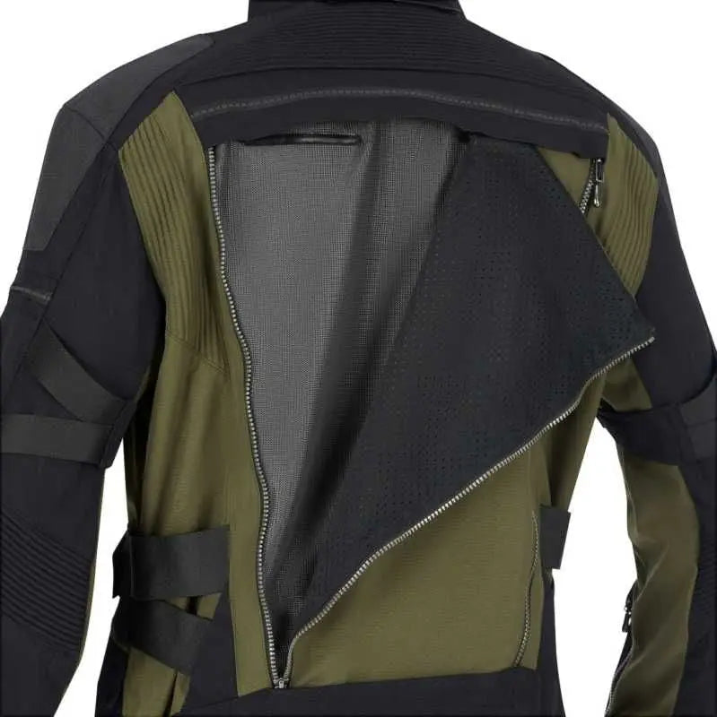 Halvarssons Mora V2 Textile Jacket Olive FREE UK Delivery, FREE 365 Day Returns | Moto Central