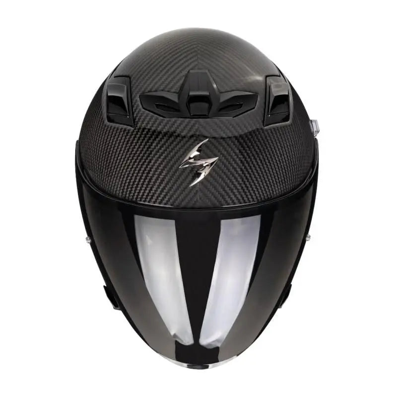 Scorpion Exo-Z1 Carbon Black FREE UK Delivery, FREE 365 Day Returns | Moto Central