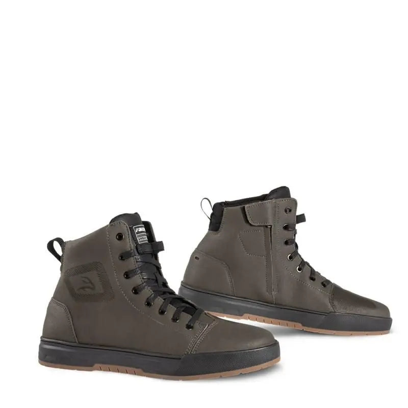 Falco Booster Short Boots Army Green FREE UK Delivery, FREE 365 Day Returns | Moto Central