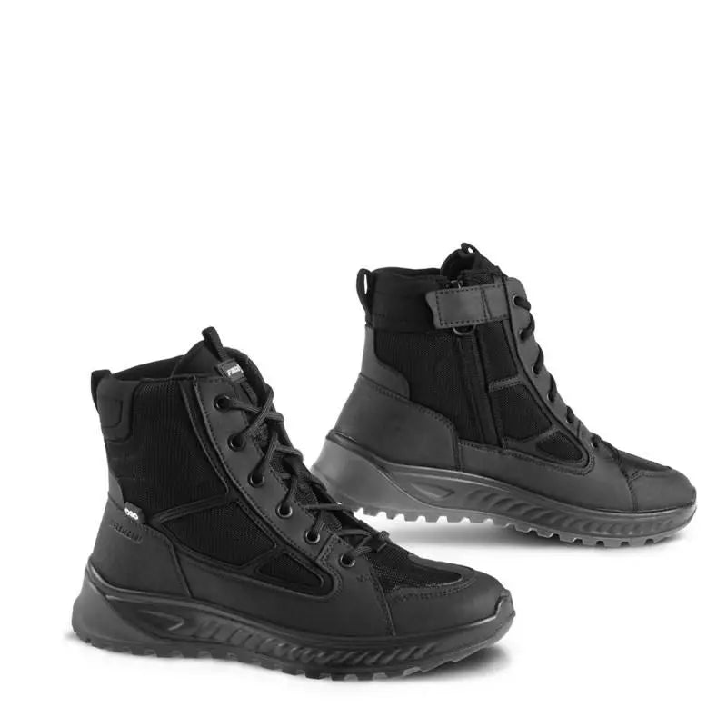 Falco Ace 2 Ladies Short Boots Black FREE UK Delivery, FREE 365 Day Returns | Moto Central