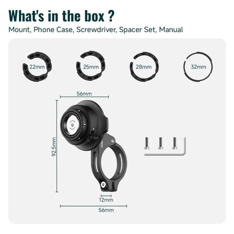 Outplorer QM01 Handlebar Mount FREE UK Delivery, FREE 365 Day Returns | Moto Central