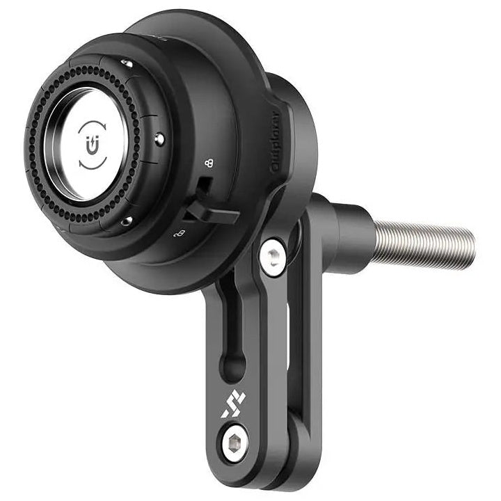 Outplorer QM03 Handlebar Mount Clamp - right-front three-quarter view