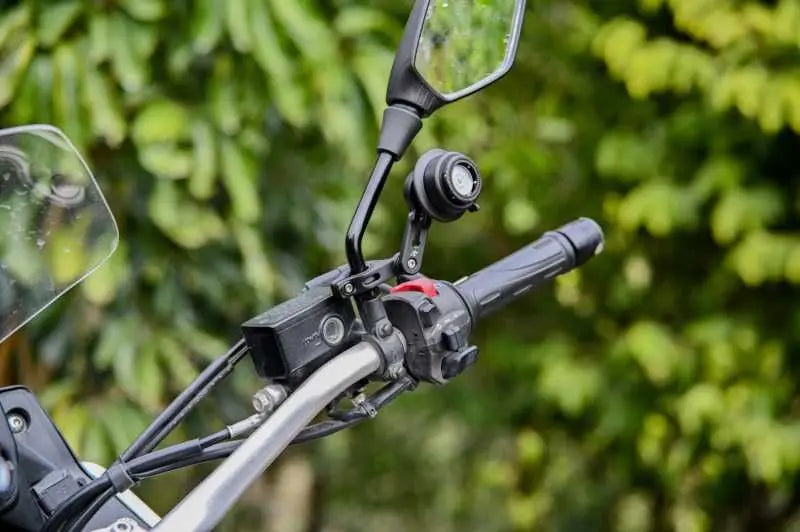 Outplorer QM04 Mirror Mount FREE UK Delivery, FREE 365 Day Returns | Moto Central