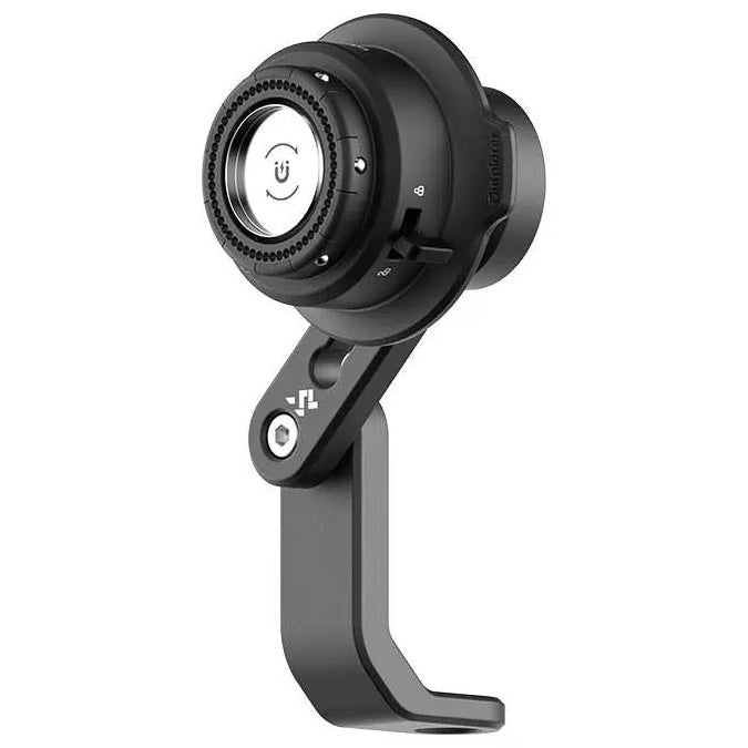 Outplorer QM05 Mirror Stem Mount - rear three-quarter view