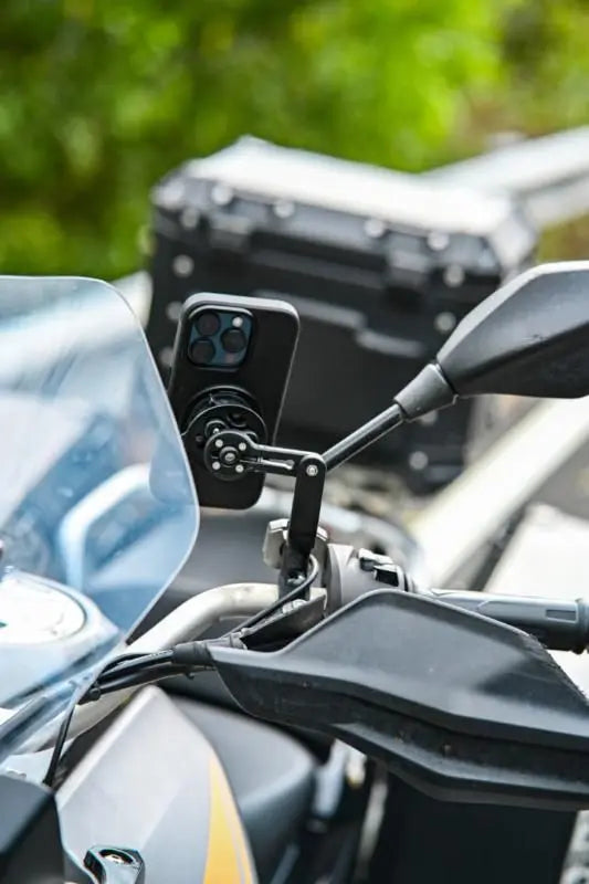 Outplorer QM05 Mirror Stem Mount FREE UK Delivery, FREE 365 Day Returns | Moto Central