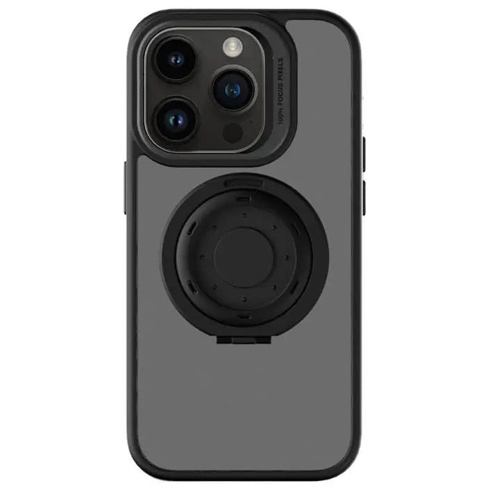 Outplorer iPhone 14 Pro Phone Case fitted to an iPhone 14 Pro, rear view