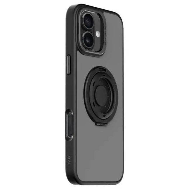 Outplorer iPhone 16 Plus Phone Case angled side view