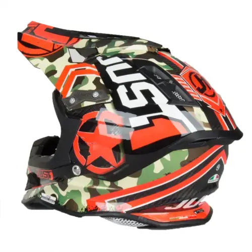 Just1 J12 Carbon MX Kombat Red