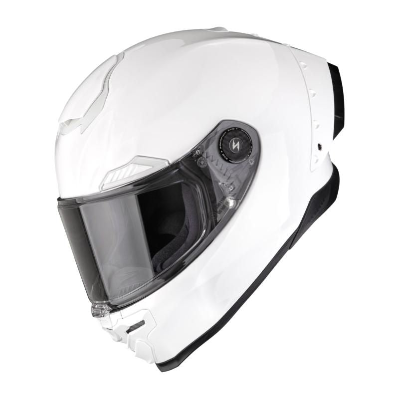 Scorpion EXO-Race White FREE UK Delivery, FREE 365 Day Returns | Moto Central
