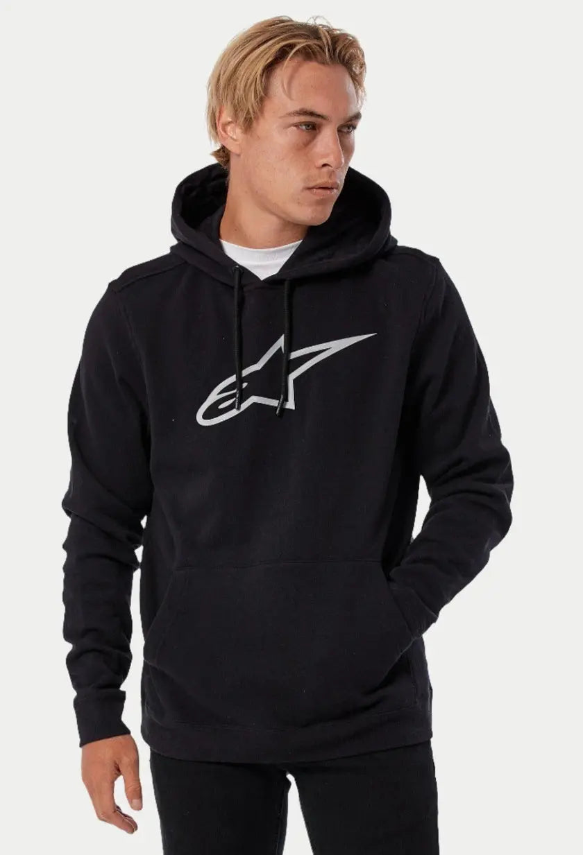 Alpinestars Ageless V3 Hoodie Black / Grey FREE UK Delivery, FREE 365 Day Returns | Moto Central