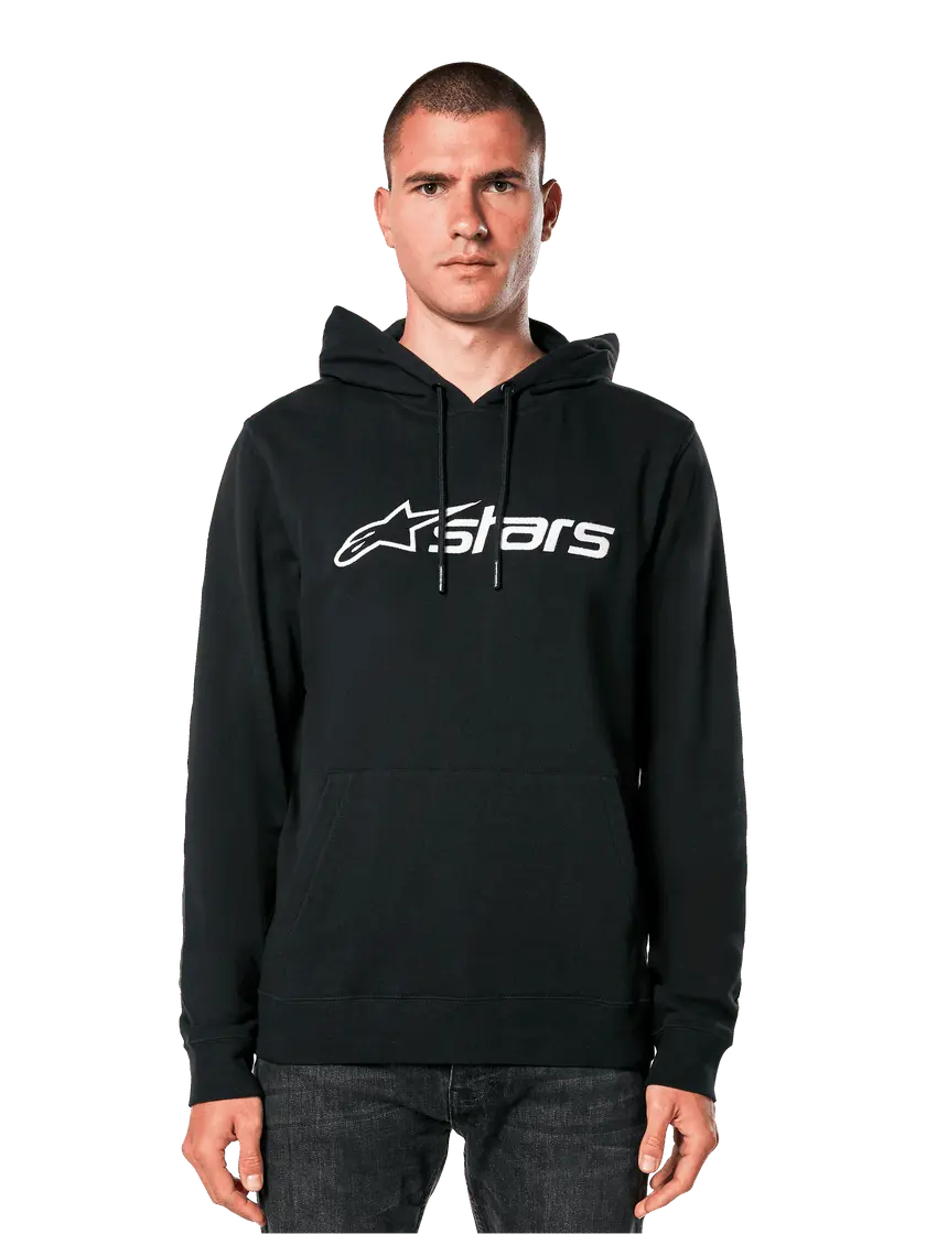 Alpinestars Blaze V3 Hoodie Black / White FREE UK Delivery, FREE 365 Day Returns | Moto Central
