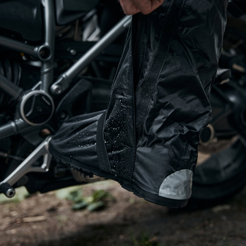 Rebelhorn Thunder Raincover Boots Black FREE UK Delivery, FREE 365 Day Returns | Moto Central