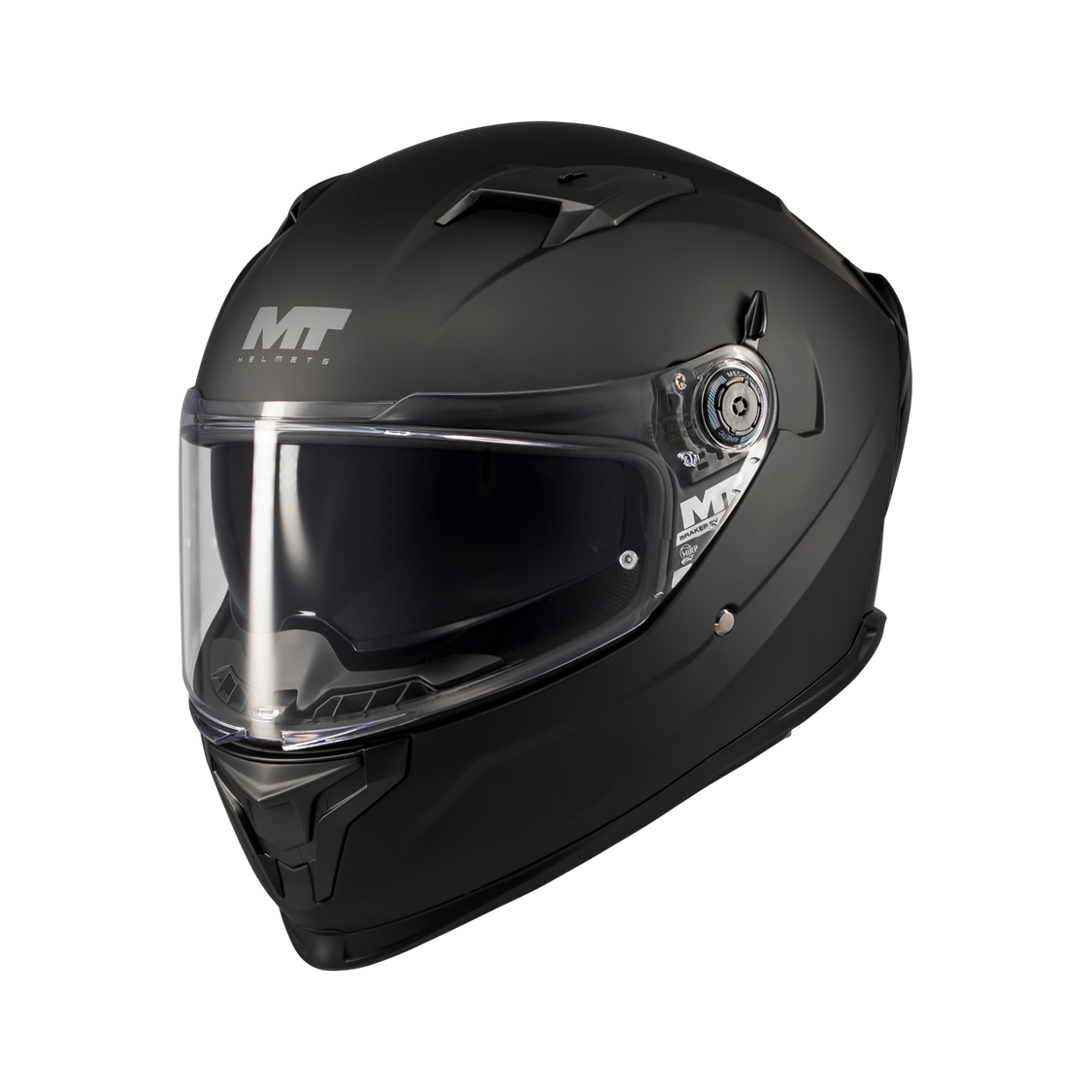 MT Helmet Braker SV Pure A1 Matt Black FREE UK Delivery, FREE 365 Day Returns | Moto Central