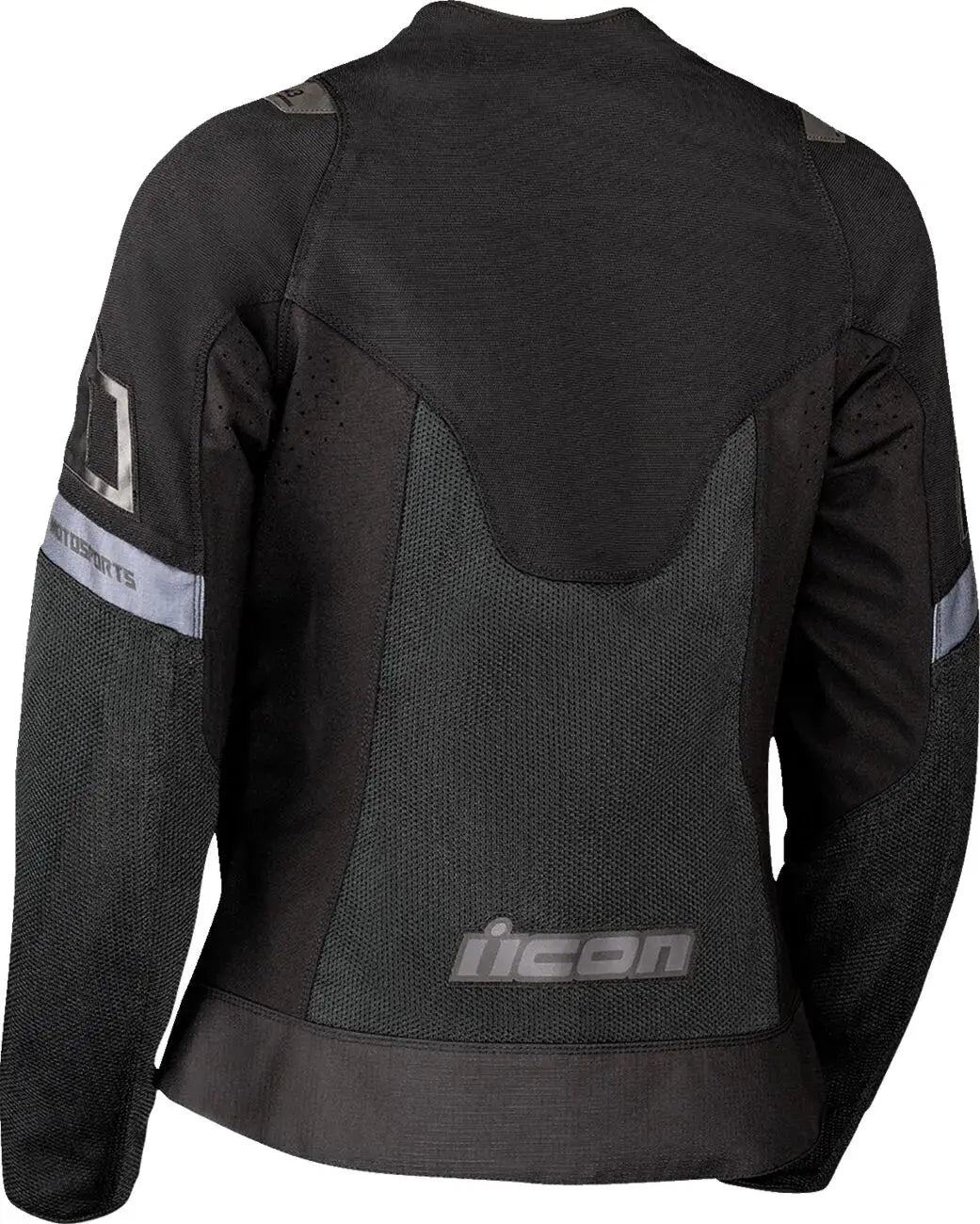 Icon Contra 3 Ladies Textile Jacket Black / Grey - FREE UK Shipping, FREE 365 Day Returns | Moto Central