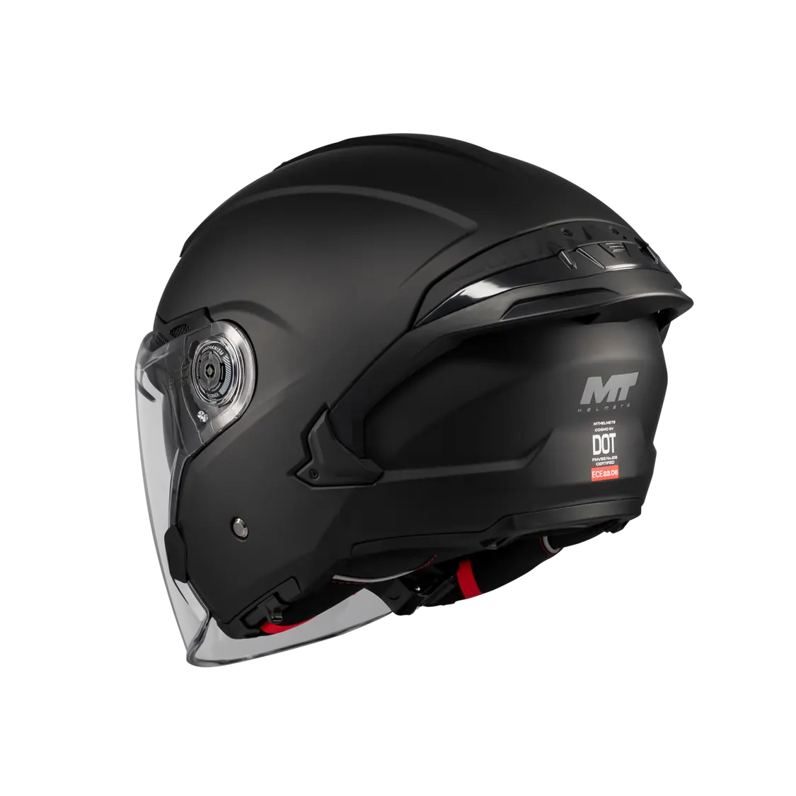 MT Helmet Cosmo SV Pure A1 Matt Black FREE UK Delivery, FREE 365 Day Returns | Moto Central