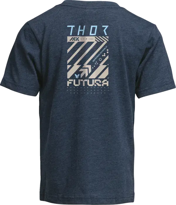Thor Futura Youth T-Shirt Navy - FREE UK Shipping, FREE 365 Day Returns | Moto Central