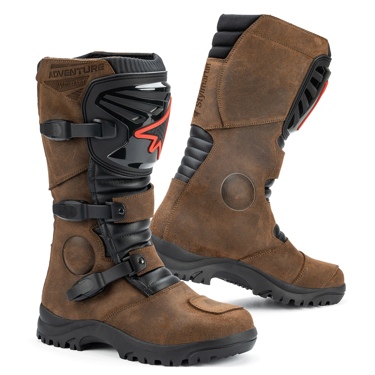 Stylmartin Overlander Waterproof Boots Brown FREE UK Delivery, FREE 365 Day Returns | Moto Central