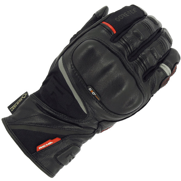Richa Atlantic Summer Gore-Tex Gloves Black FREE UK Delivery, FREE 365 Day Returns | Moto Central