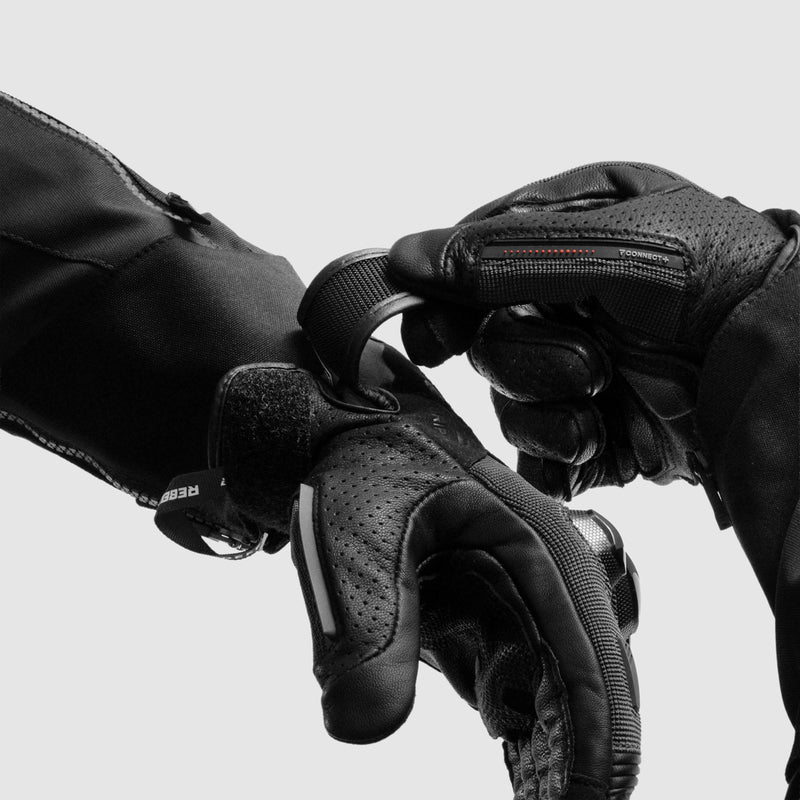 Rebelhorn Defender Gloves Black FREE UK Delivery, FREE 365 Day Returns | Moto Central