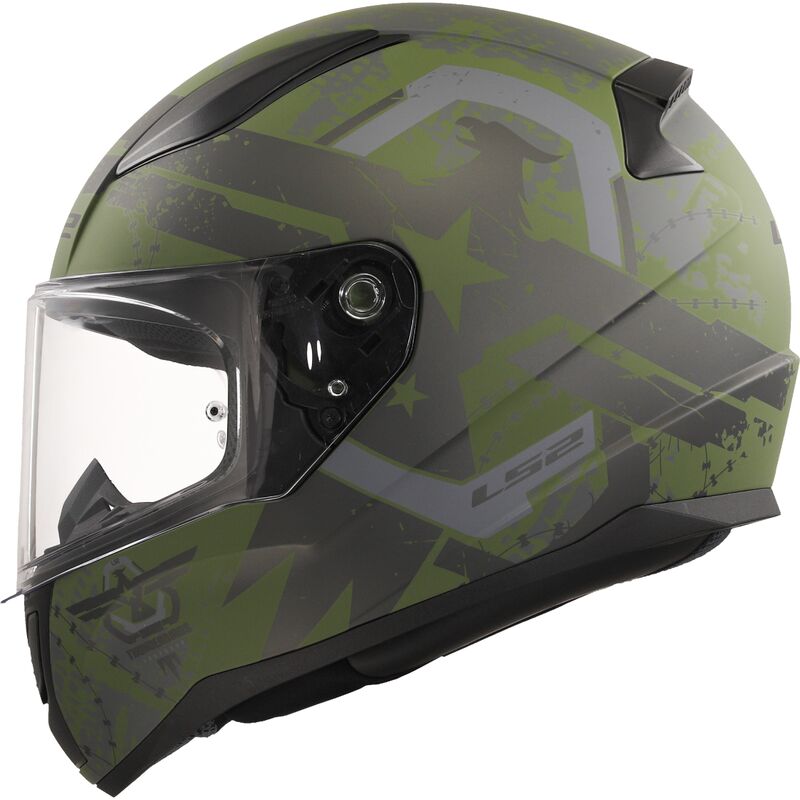 LS2 FF353 Rapid 2 Thunder Birds Matt Military Green