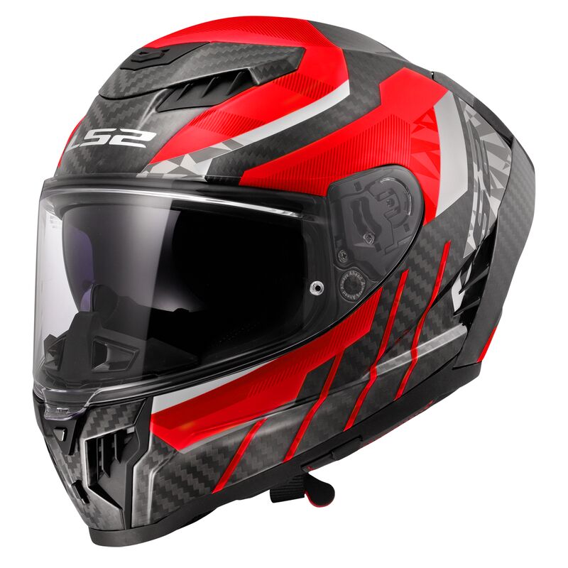 LS2 FF807 Dragon Trax Red