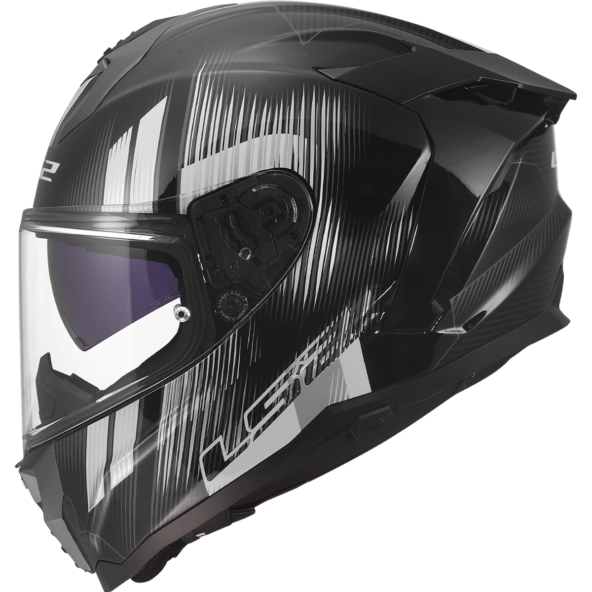 LS2 FF817 Challenger 2 Nitro Black / Grey FREE UK Delivery, FREE 365 Day Returns | Moto Central