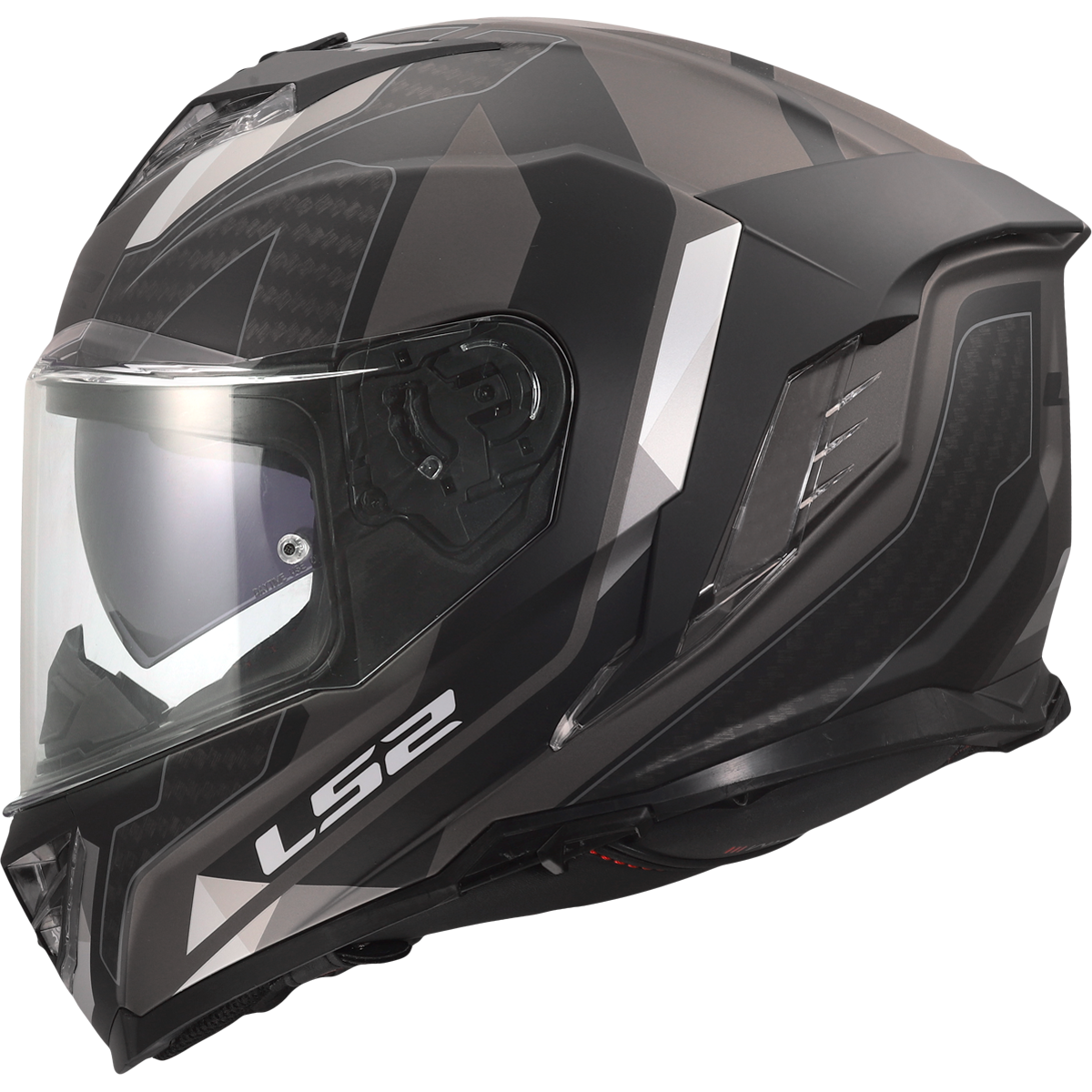 LS2 FF818 Storm 3 Sporty Black / Grey FREE UK Delivery, FREE 365 Day Returns | Moto Central