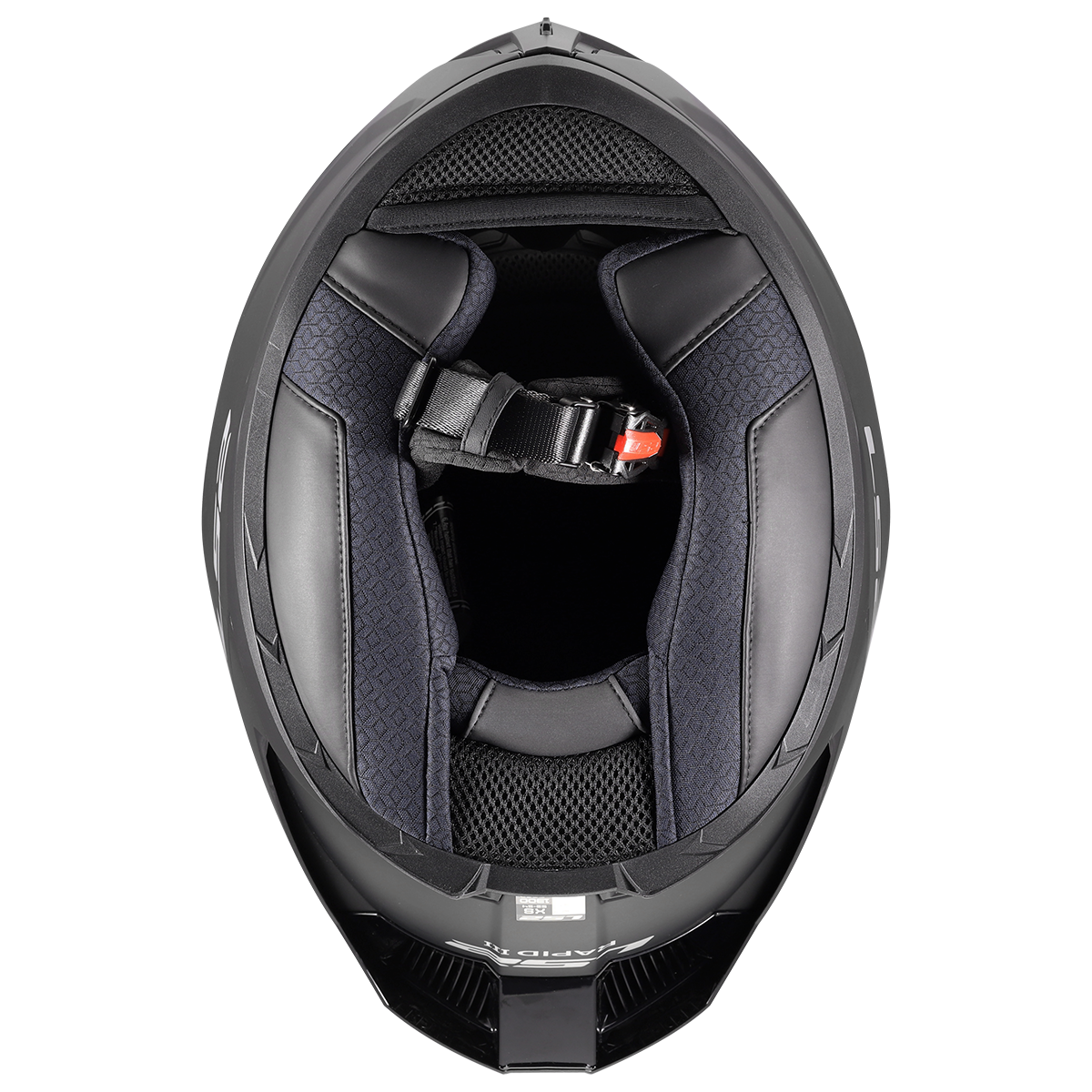 LS2 FF820 Rapid 3 Solid Matt Black FREE UK Delivery, FREE 365 Day Returns | Moto Central